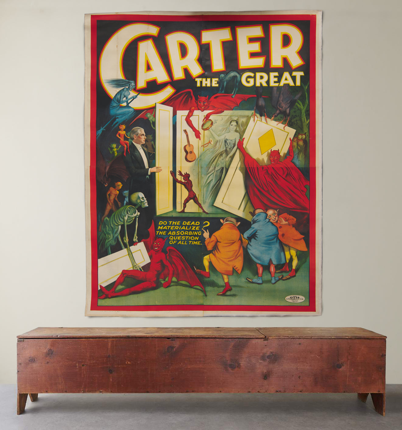 VINTAGE CARTER THE GREAT POSTER